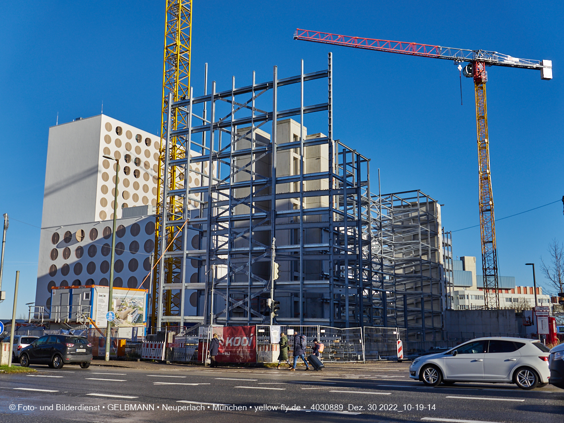 30.12.2022 - Baustelle R.EVO in Neuperlach-Süd